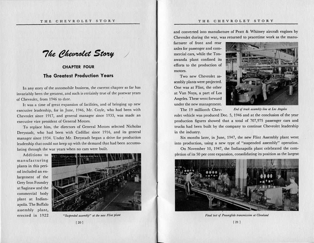 The Chevrolet Story - Published 1953 Page 6